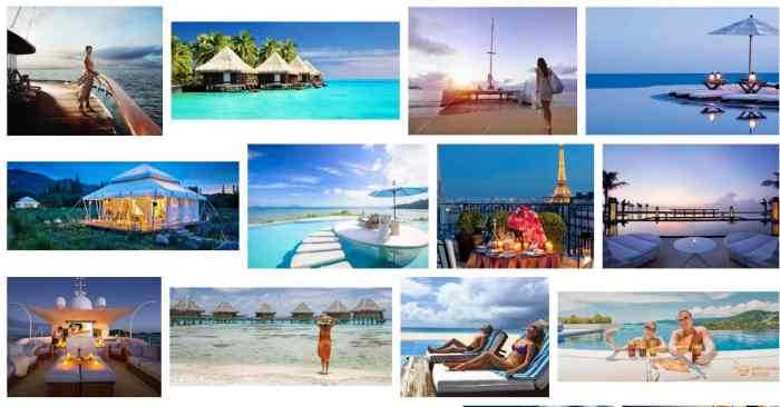 World top destinations luxury