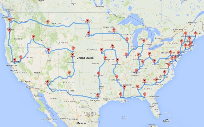 Usa fly drive ideas