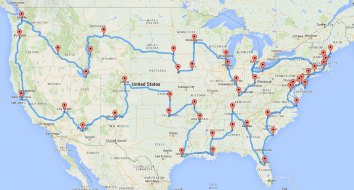 Road trips usa trip ideas